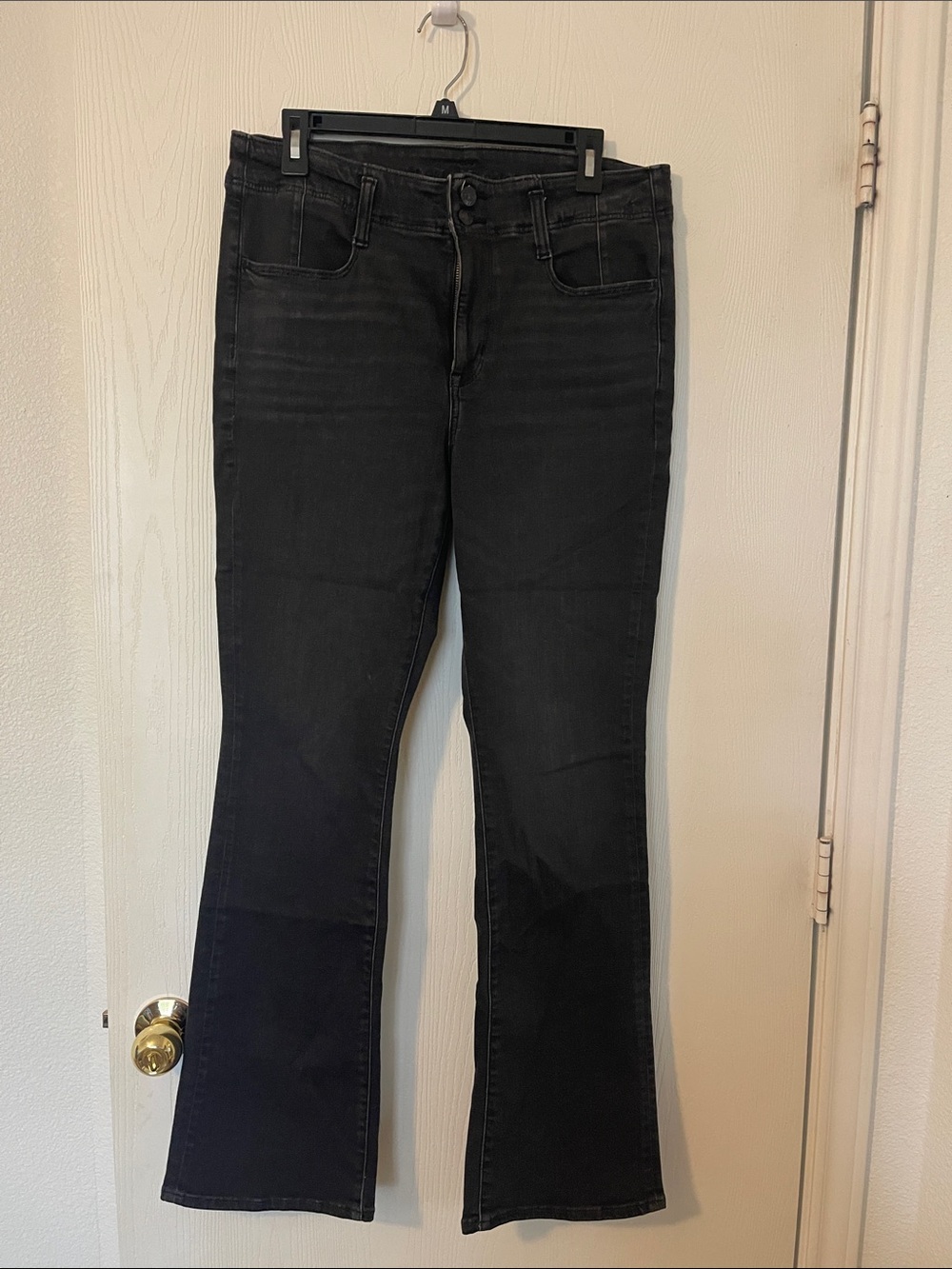 Black Women's Bootcut Jeans - American Eagle